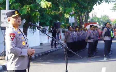 Polrestabes Surabaya Tingkatkan Pengamanan di Titik Rawan May Day