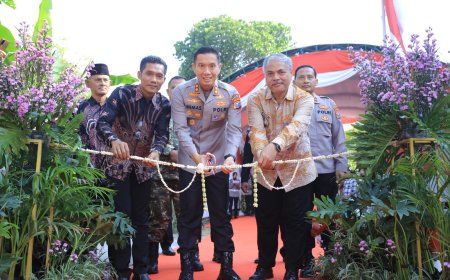 Polres Madiun Resmikan Infrastruktur untuk Kepentingan Masyarakat