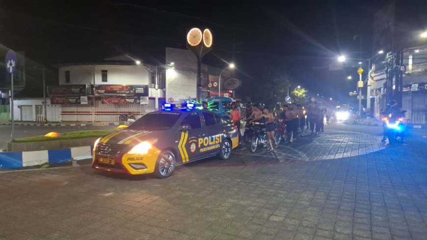 Belasan Motor Diamankan dalam Operasi Kamtibmas