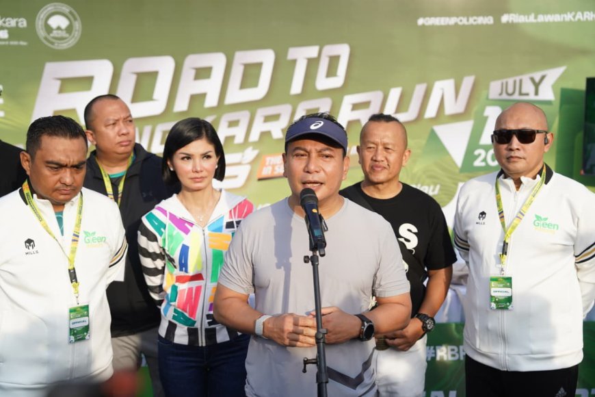 Riau Bhayangkara Run Kembali Satukan Olahraga dan Edukasi