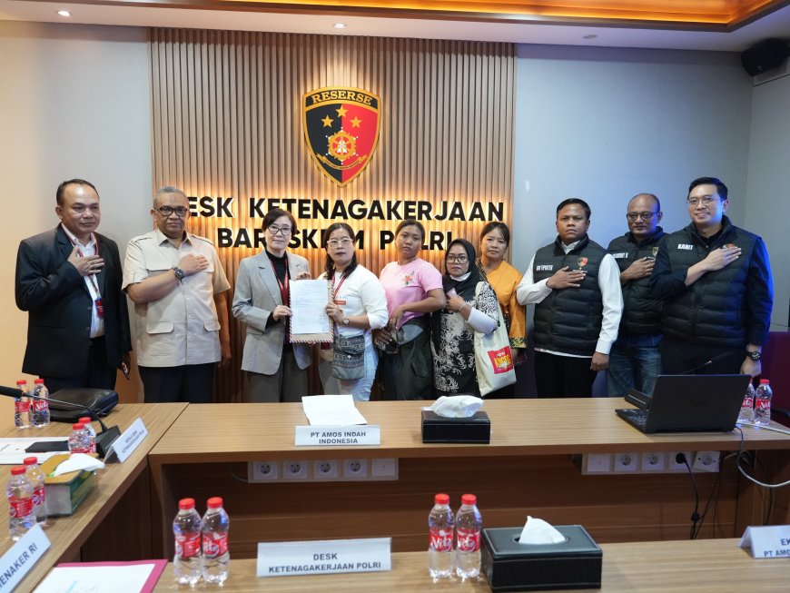 Penyelesaian Sengketa Pekerja PT Amos Indah Indonesia Capai Titik Temu